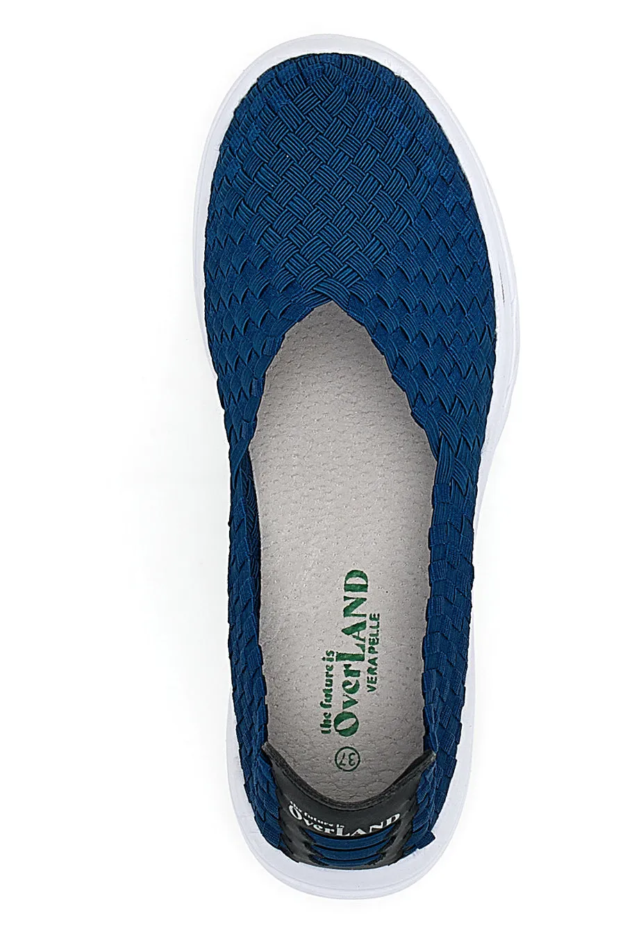 Sneakers Slip-on Overland 645 Blu