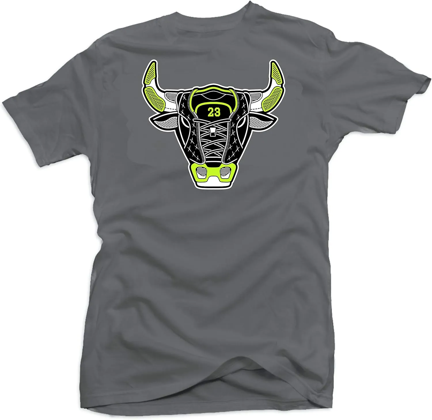 SNELOS Shirt to Match Jordan 4 Neon Match Sneaker Tee