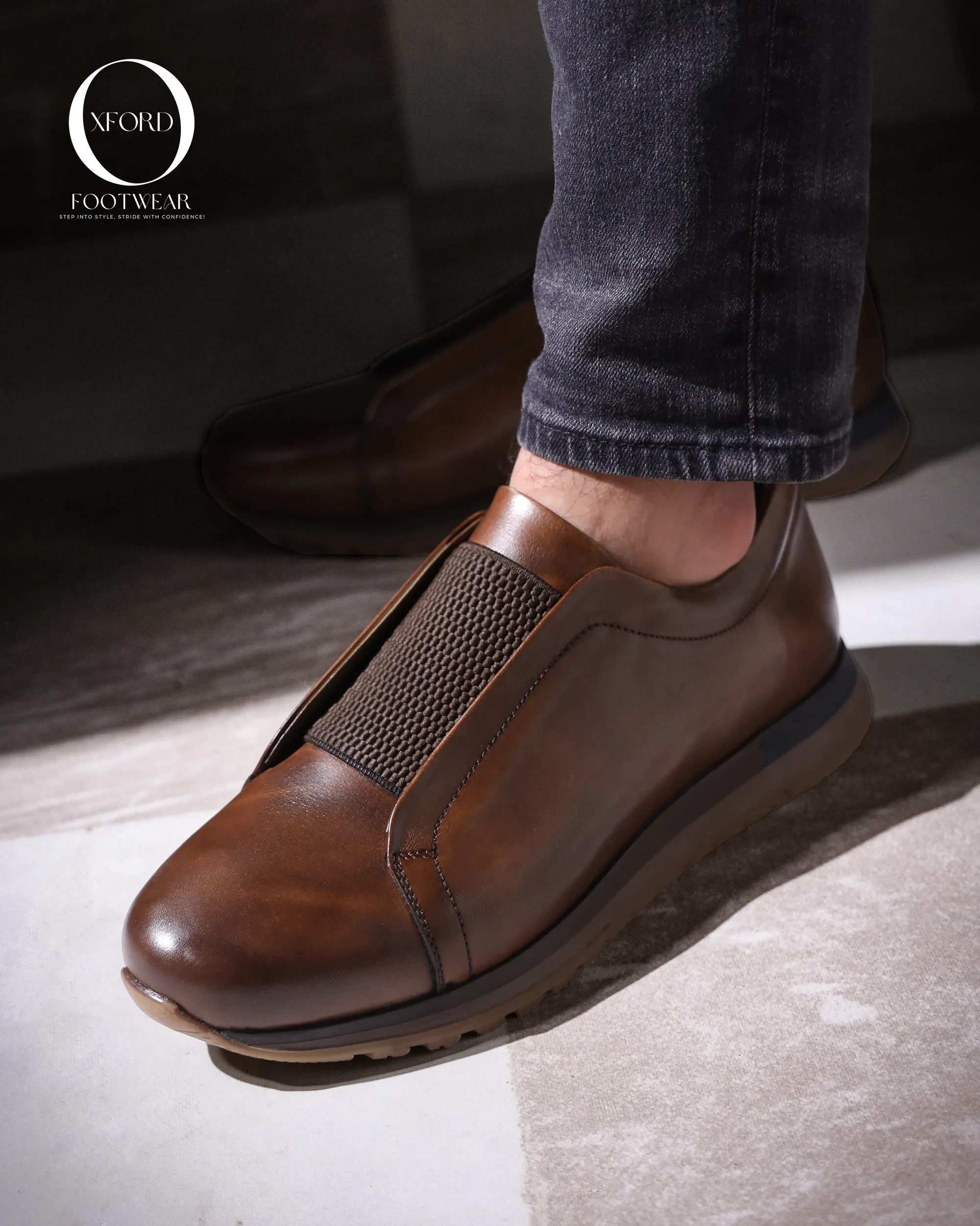 Soft Strap Sneaker Brown