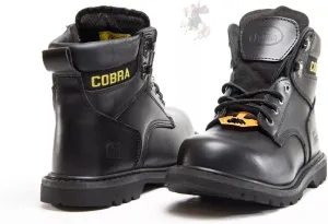 Soft Toe Work Boots for Men Cobra Boot, Men's Industrial & Construction Shoes, Comfortable, Non-slip Safety Shoes