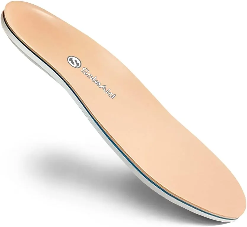 SoleAid Thera 3, 3-Layer Diabetic Insoles - Light Weight, Soft, Anti-Friction, Shock Absorbing Therapeutic Foot Support