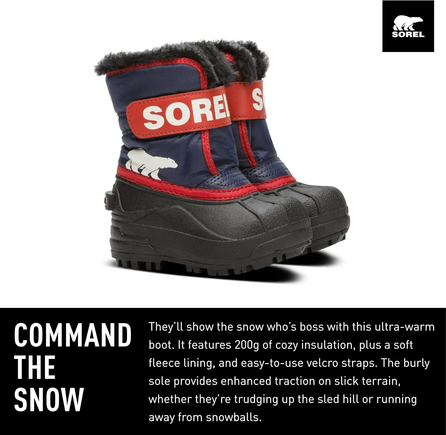 SOREL Children's Snow Commander Boot