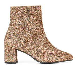 Sparkling glitter boot