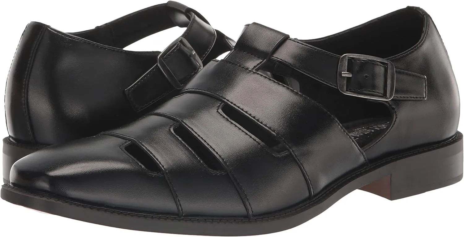 STACY ADAMS Men's Calderon City Sandal Flat