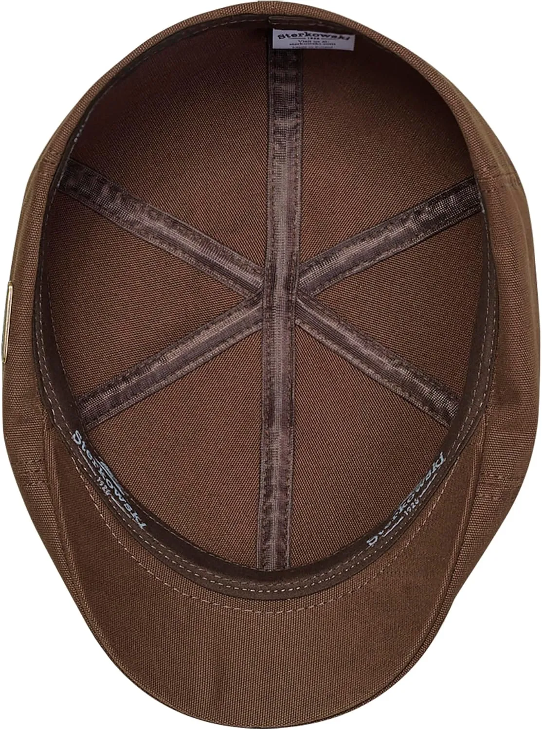 Sterkowski Rusty Cap | 100% Softened Cotton Duckbill Cap for Men and Women | Airy and Breathable Flat Cap