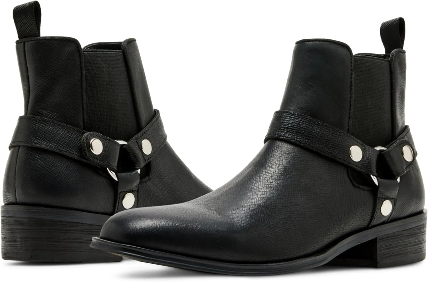 Steve Madden Men's Hortan Motorcycle Boot