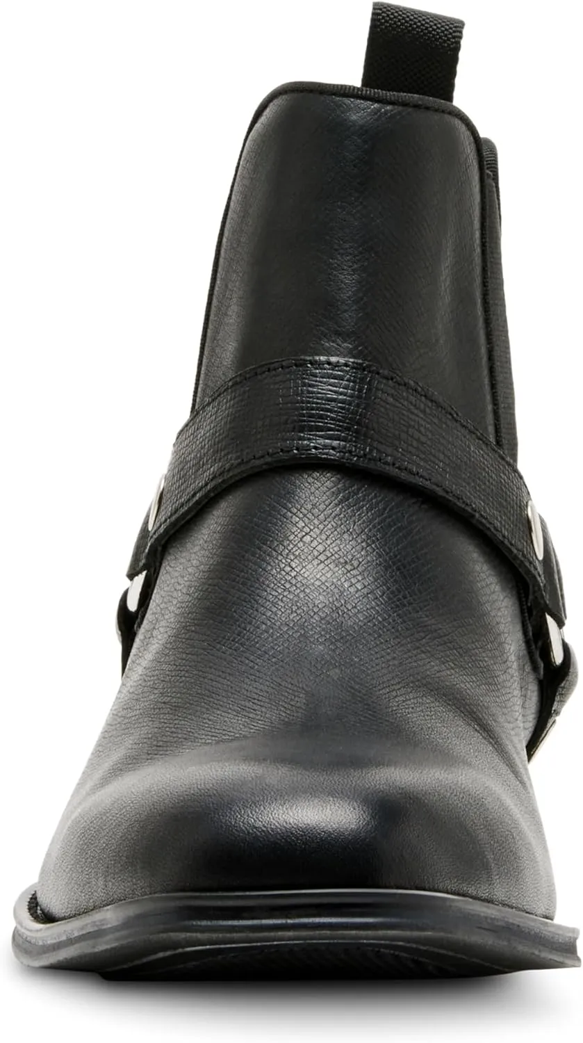Steve Madden Men's Hortan Motorcycle Boot