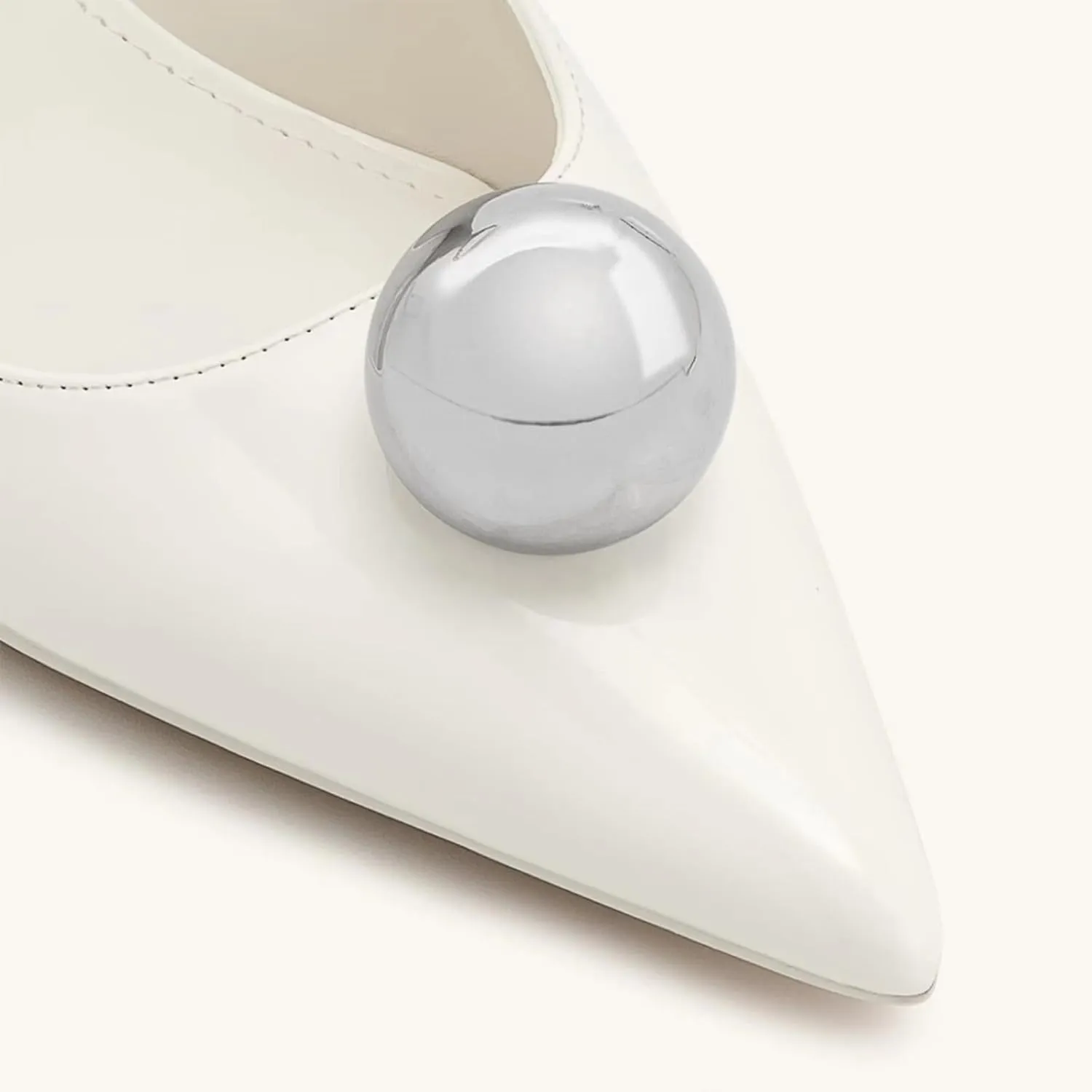 Stiletto High Heels,Women's Elegant Pointed Shoes,Pearl Decoration,Comfortable Party Shoes,Suitable for All Kinds of Wear
