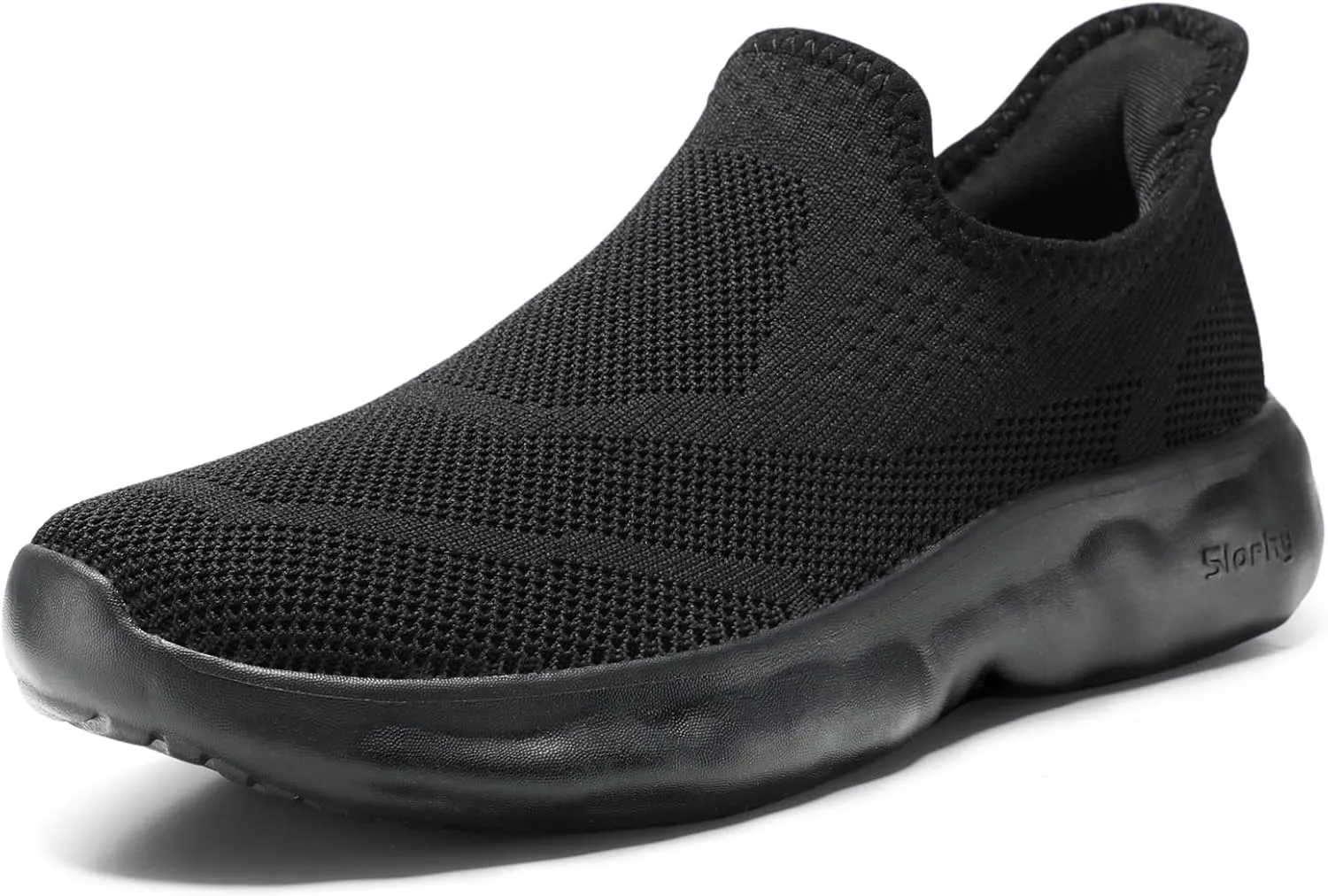 STQ Womens Slip on Sneakers Cloud-Like Sole Maternity Walking Shoes
