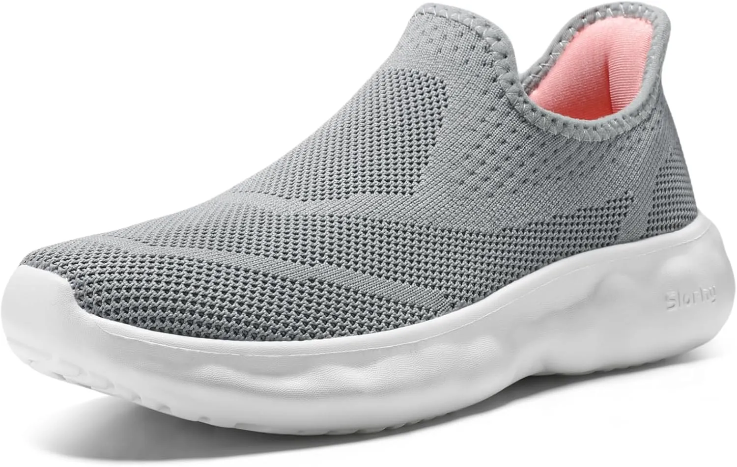 STQ Womens Slip on Sneakers Cloud-Like Sole Maternity Walking Shoes