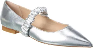 Stuart Weitzman Maxine Leather Ballet Flat