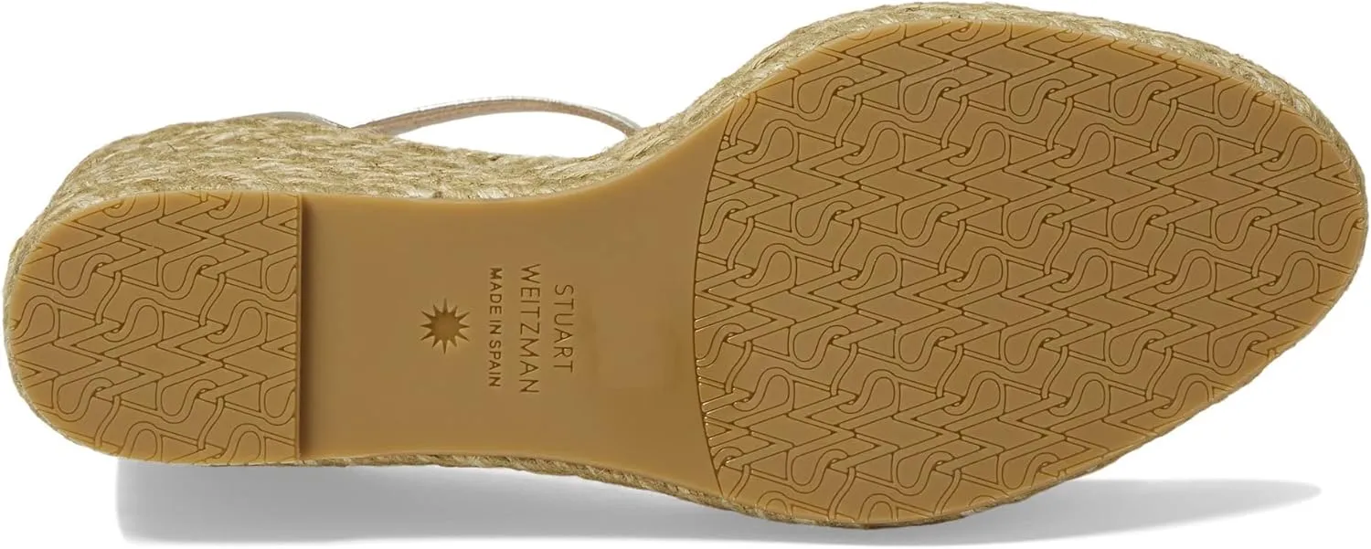 Stuart Weitzman Women's Nudist Curve Espadrille Wedges