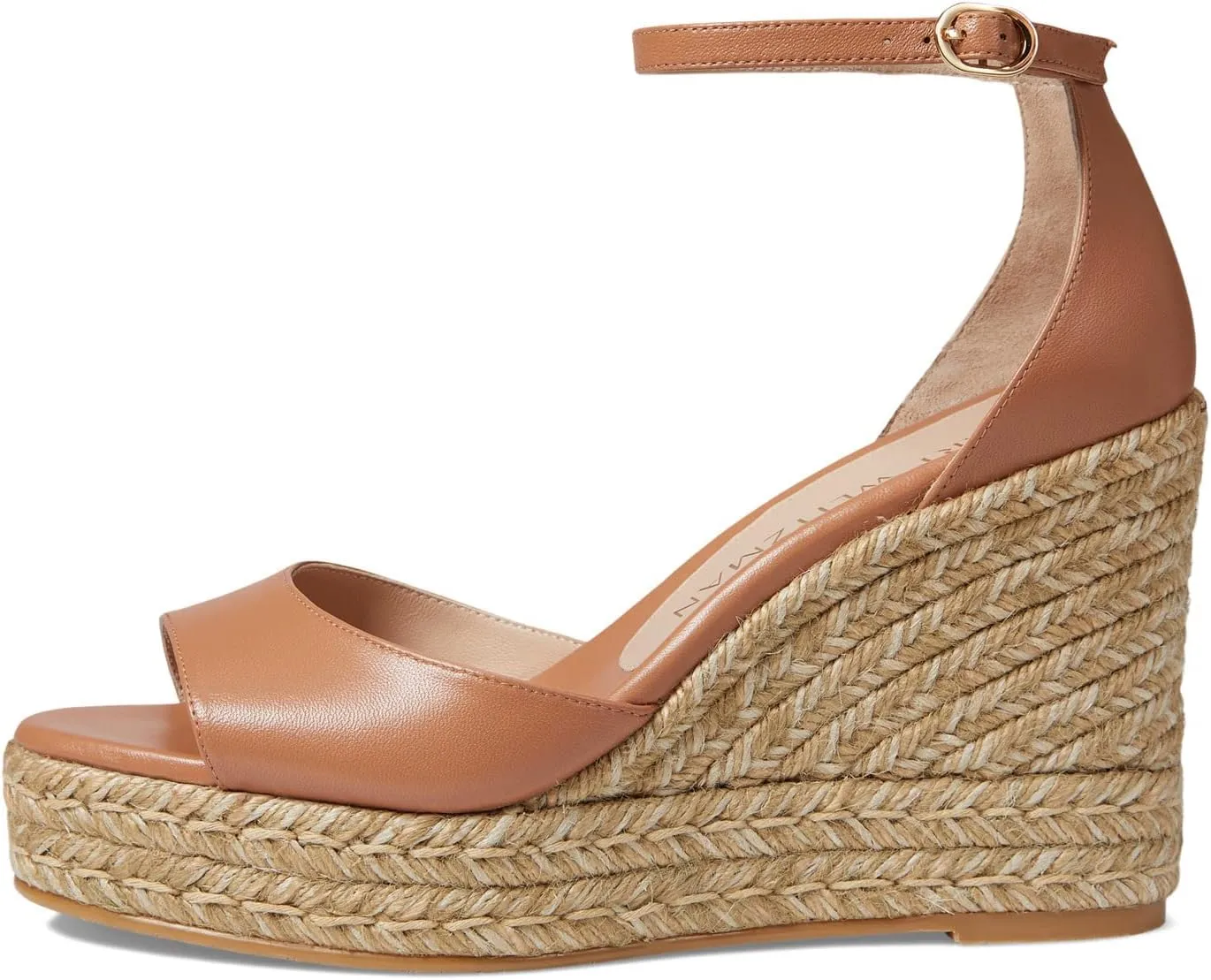 Stuart Weitzman Women's Nudist Curve Espadrille Wedges
