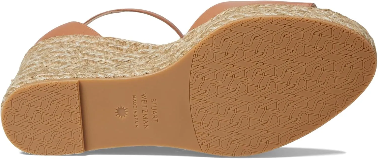 Stuart Weitzman Women's Nudist Curve Espadrille Wedges