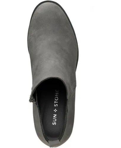SUN   Stone Cadee Ankle Booties, GREY 6