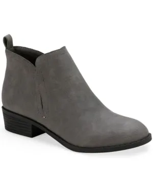 SUN   Stone Cadee Ankle Booties, GREY 6