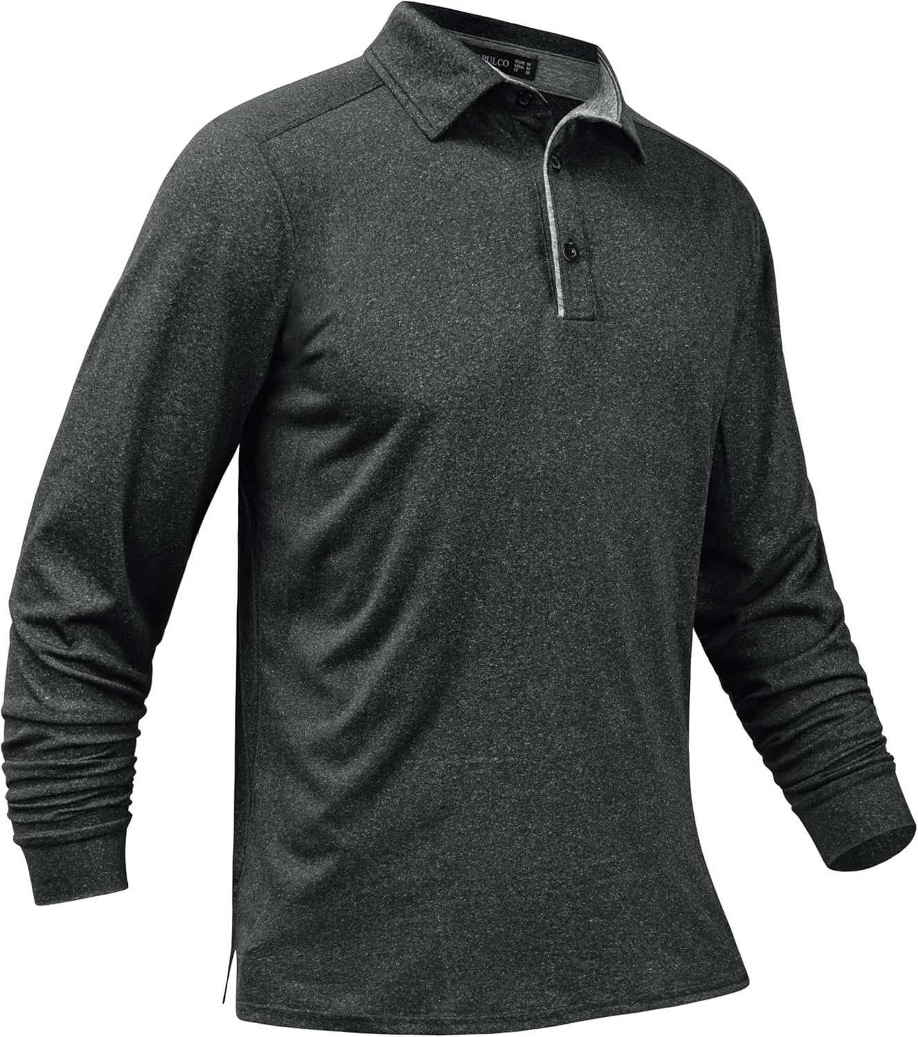TAPULCO Mens Quick Dry Golf Shirts Casual Athletic Stretch Sports Polo Collared T-Shirts
