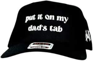 The Mad Hatter, Men & Women’s Trucker Hat, Premium Adjustable Snapback for Everyday Wear, Put It On My Dad's Tab
