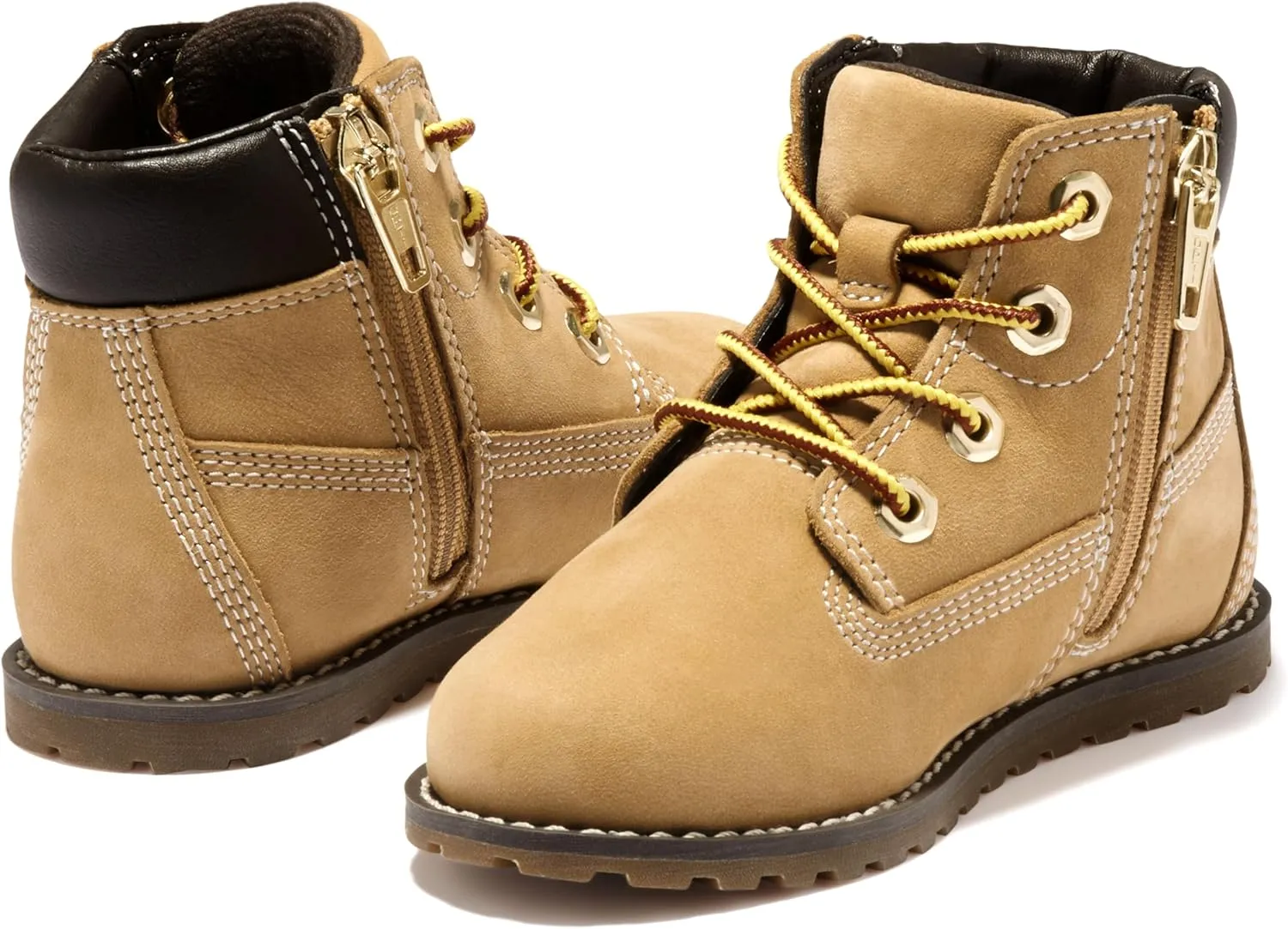 Timberland Boy's Pokey Pine Mid Side Zip Boot Closure
