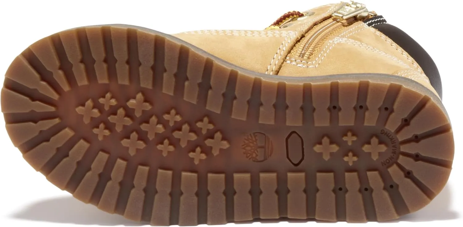 Timberland Boy's Pokey Pine Mid Side Zip Boot Closure