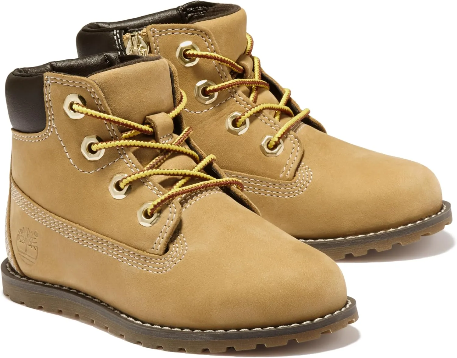 Timberland Boy's Pokey Pine Mid Side Zip Boot Closure