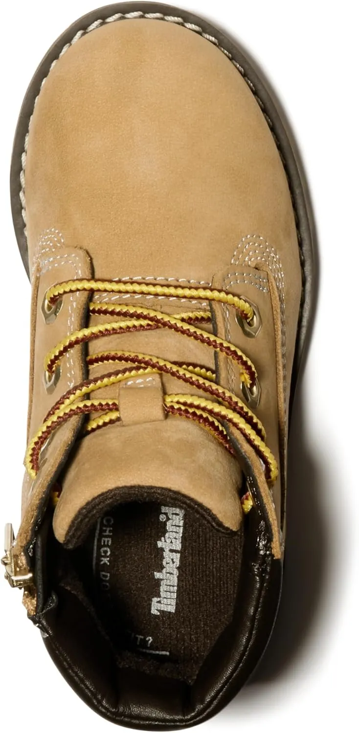 Timberland Boy's Pokey Pine Mid Side Zip Boot Closure
