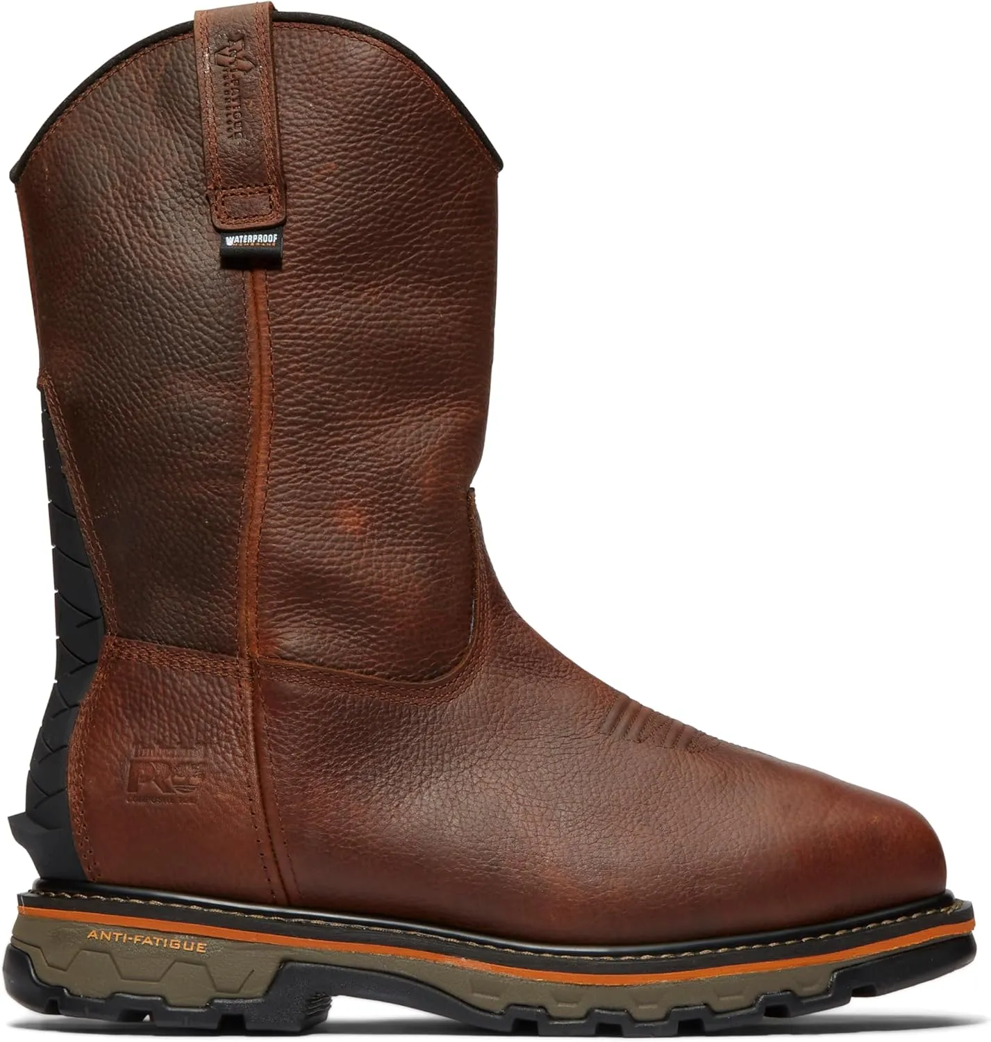 Timberland PRO Men's True Grit Pull on Composite Safety Toe Waterproof Internal Met Guard Industrial Western Work Boot