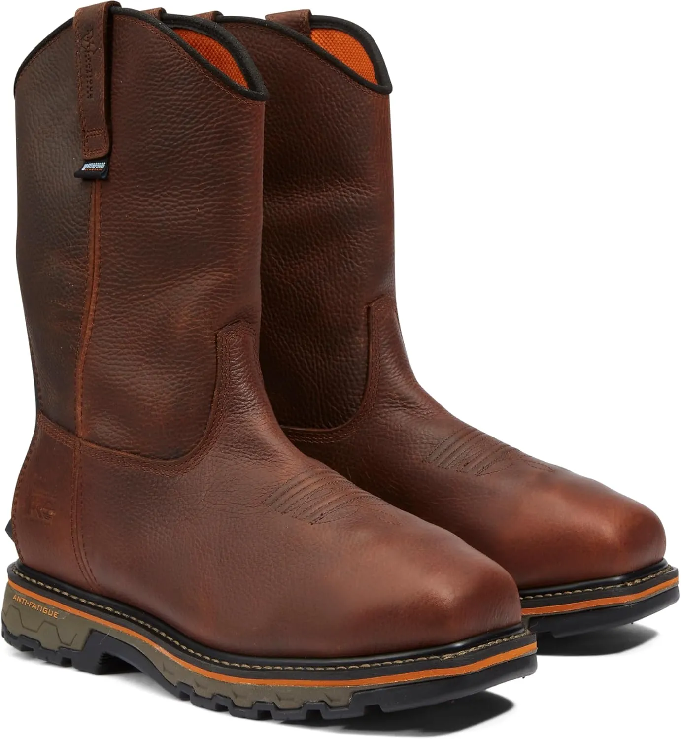 Timberland PRO Men's True Grit Pull on Composite Safety Toe Waterproof Internal Met Guard Industrial Western Work Boot