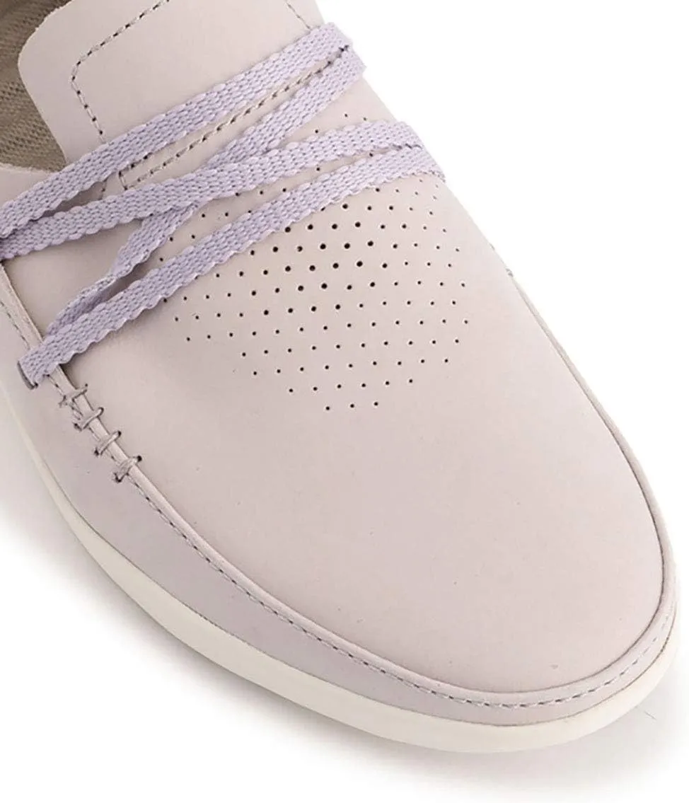 Timberland Women's Project Better Light Purple Nubuck Slip On Shoes