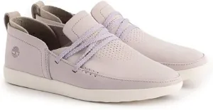 Timberland Women's Project Better Light Purple Nubuck Slip On Shoes