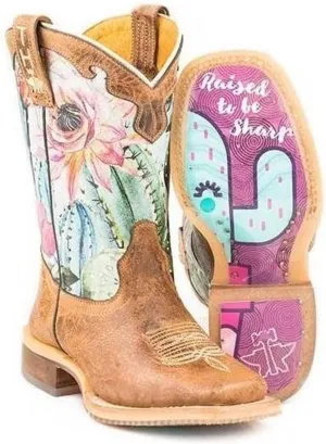 Tin Haul Shoes Unisex-Child Cowboy Western Boot