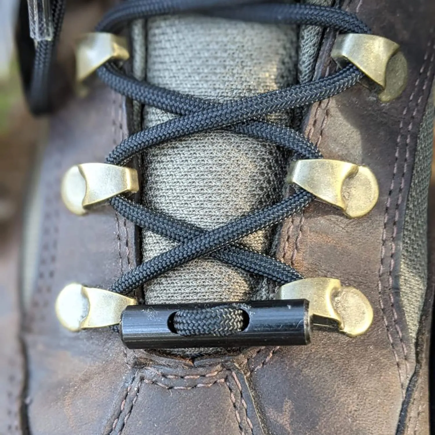 TITAN Survival Boot Laces Heavy Duty for Outdoor & Tactical Use - Patented SurvivorCord XT Paracord Shoe Laces