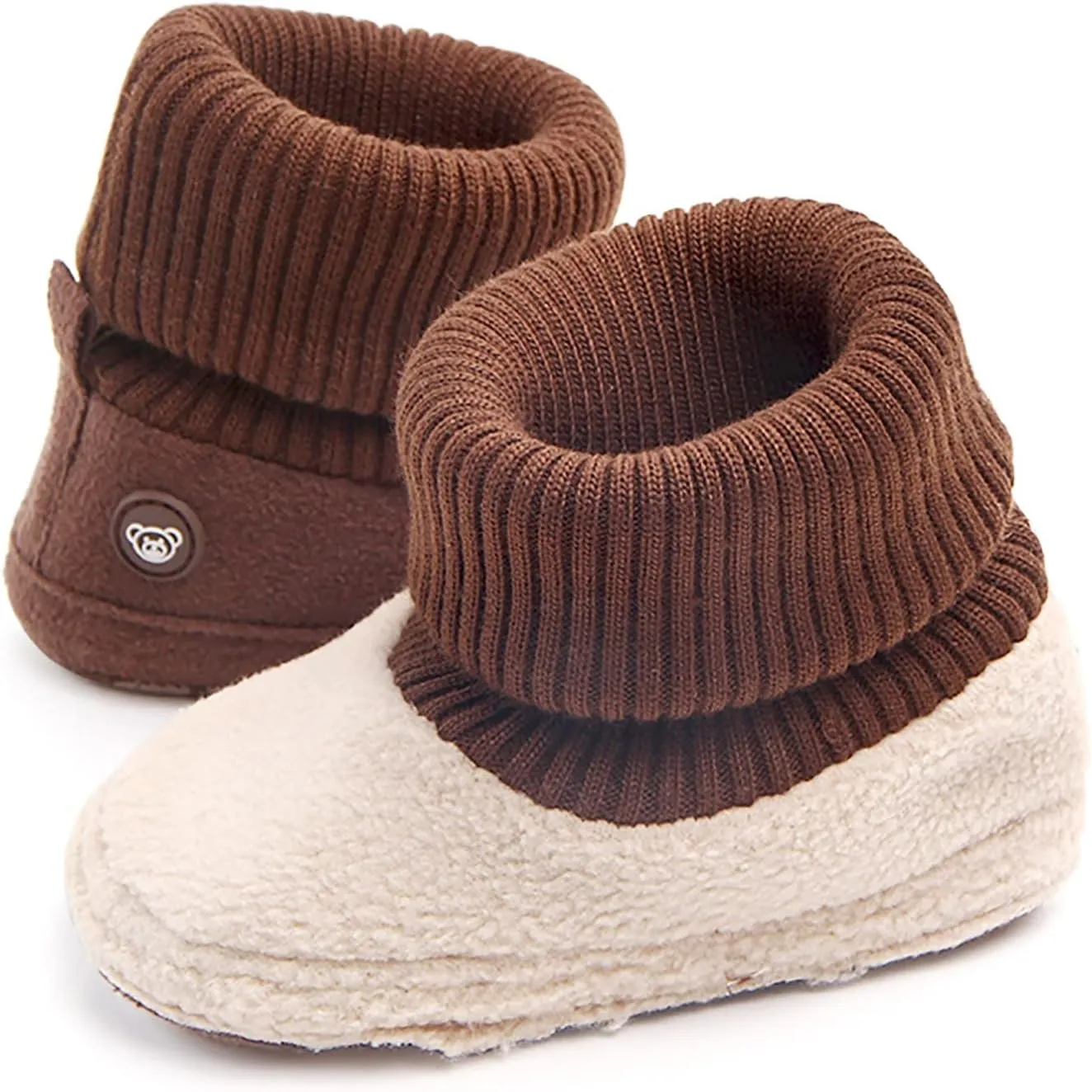 Toddler House Shoes Cotton Shoes for Baby Girls and Boys Warm Shoes Soft Comfortable Boots Infant Toddler Warming Shoes