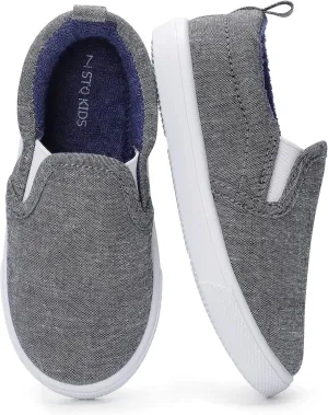 Toddler Slip on Shoes Girls & Boys Canvas Loafers Shoes