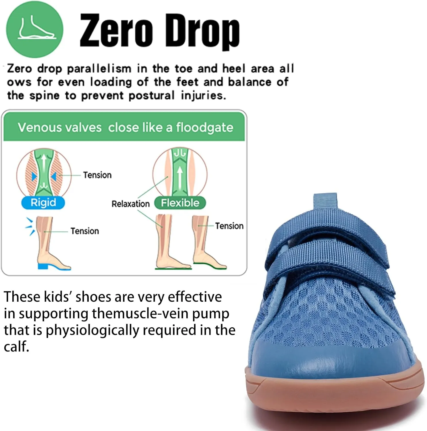 Toddlers and Little Kids Water Shoes, Wide Toe Box, Barefoot Feel, Non-Slip, Quick-Dry,Breathable for Kids