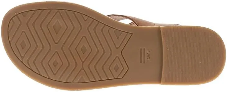 TOMS Womens Sloane Strappy Casual Sandals Casual - Brown
