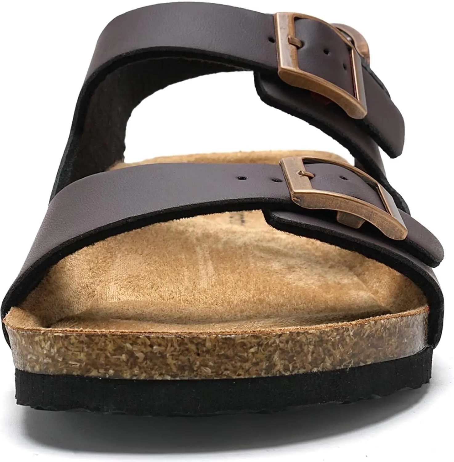 Torotto Womens Sandals with Cork Footbed Open Toe Adjustable Webbing Athletic Slides Sandals for Walking | Beach | Indoor Outdoor