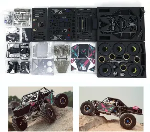 TOUCAN RC HOBBY Capo 1/8 RC Crawler Car U4 Cd1582X 2 Speeds Remote Control Racing Vehicles Kits