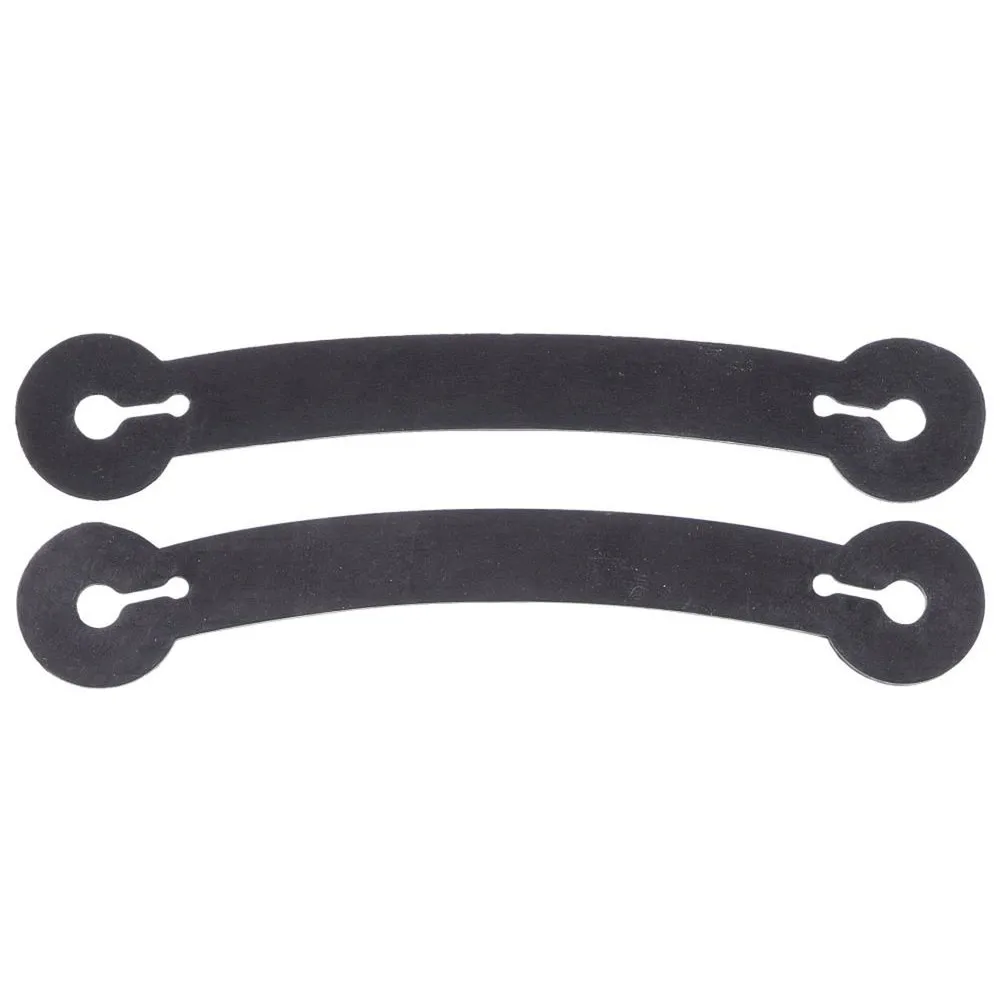 Tough 1 Curved Spur Black Tie Downs