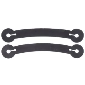 Tough 1 Curved Spur Black Tie Downs