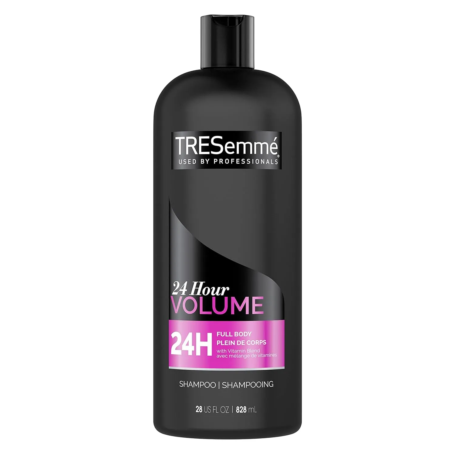 TRESemmé Pro Solutions Thickening Shampoo Shampoo for Fine Hair 24 Hour Volume Hair Care With Volume Control Complex and Silk Proteins 28 oz