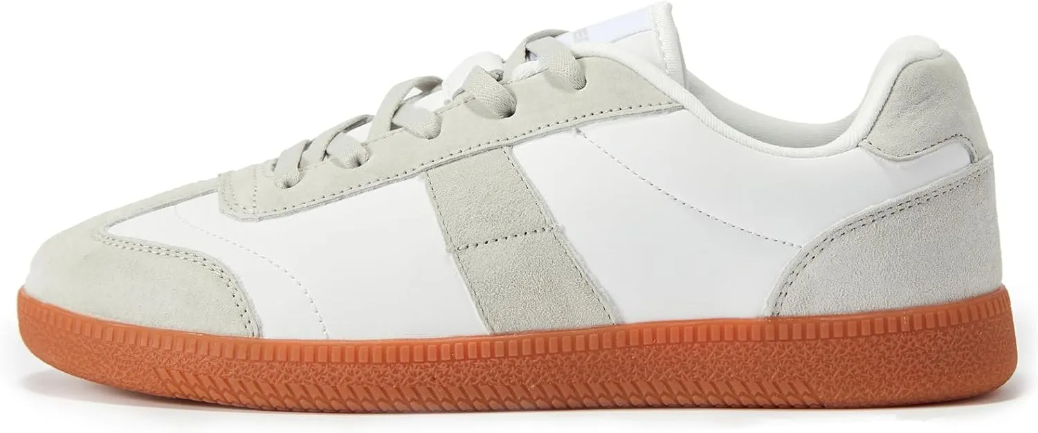 UBFEN Womens Fashion Sneakers Classic Retro Trainers Skate Shoes Casual Comfort Walking Footwear