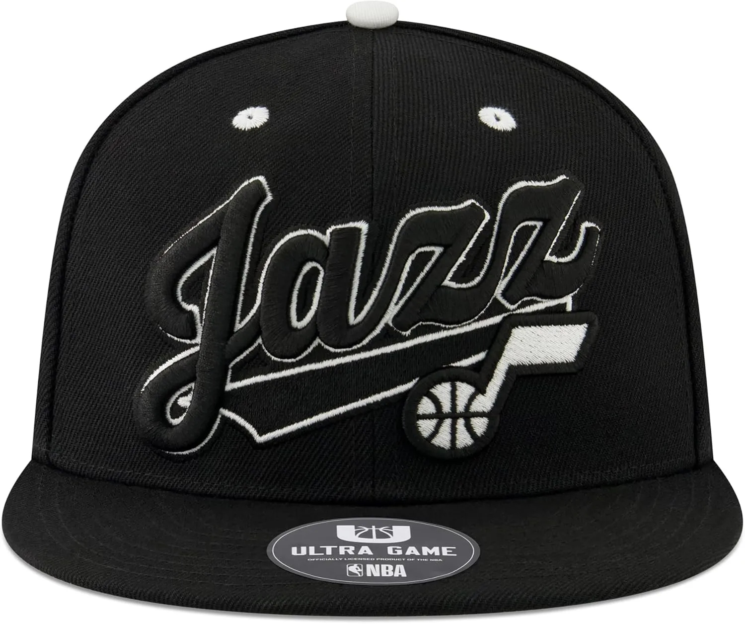 Ultra Game Youth NBA Official 8-20 Snap Back 3D Embroidered Team Logo Baseball Cap Hat
