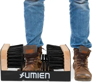 Umien™ Boot Scraper Outdoor Shoe Brush - Heavy-Duty Shoe Cleaner and Boot Scrubber for Mud, Dirt, and Snow - Durable Weather-Resistant Outdoor Shoe Cleaning Tool