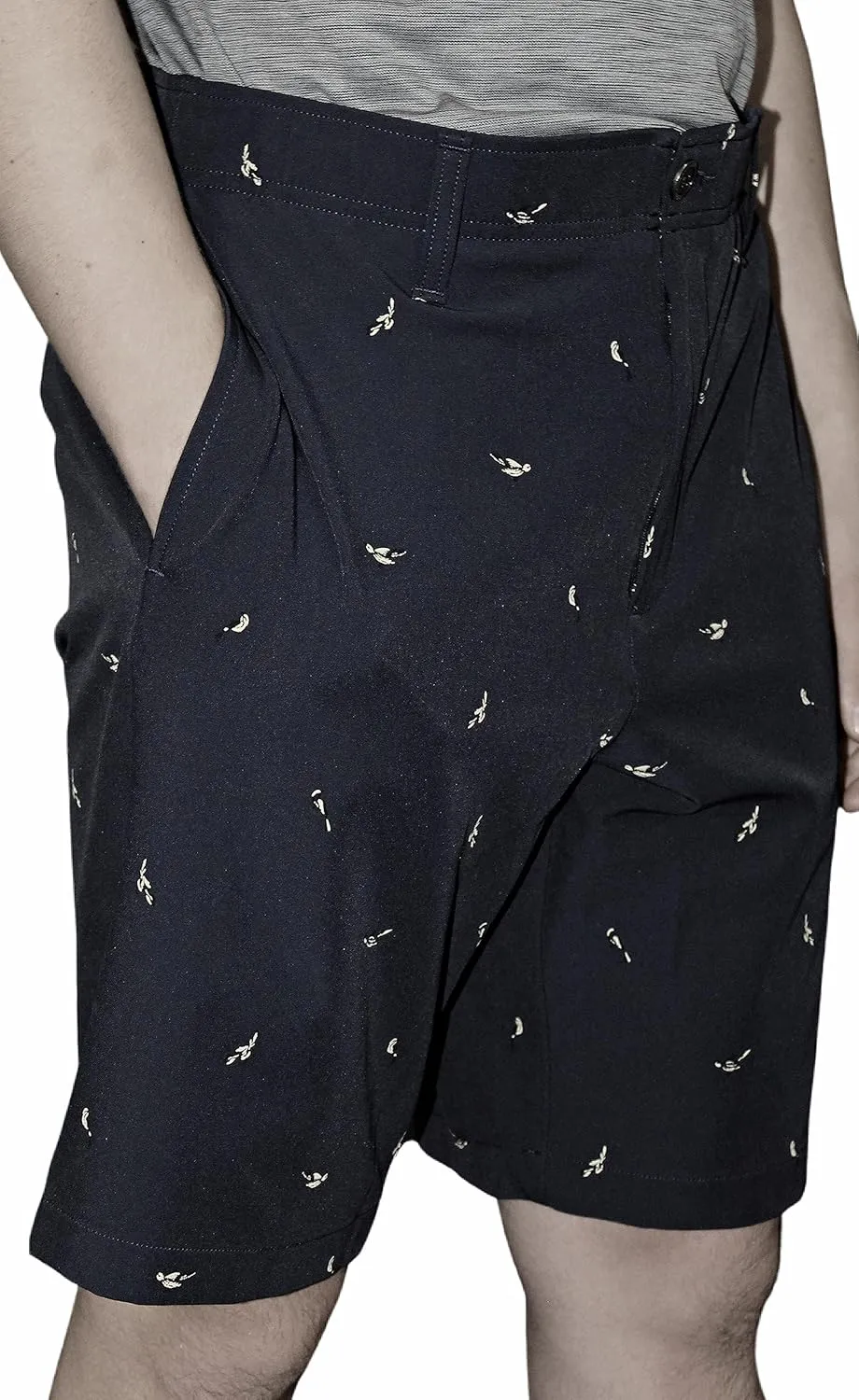 Under Armour UA Printed Stretch 10" Golf Shorts Black (as1, Numeric, Numeric_38, Regular, Regular)