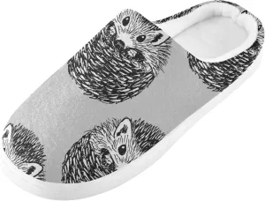 Unisex Memory Foam Slippers Non-Skid Slip-on Soft Warm Sole Fleece Shoes 6-17