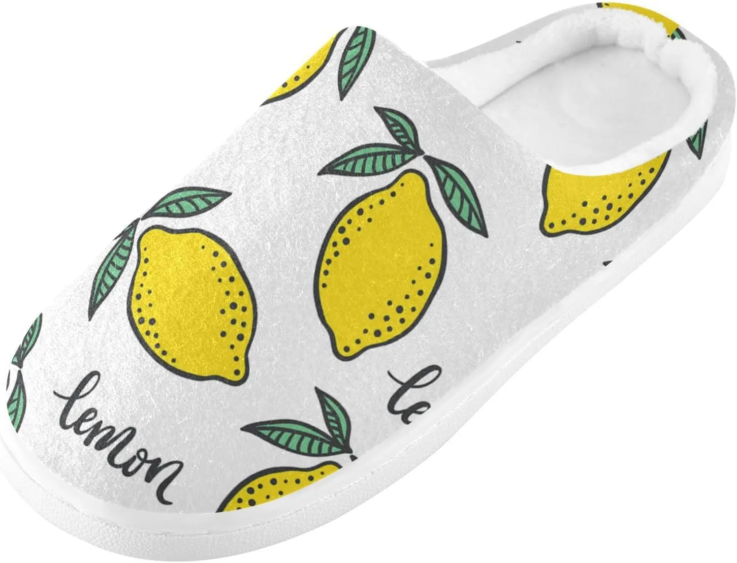 Unisex Memory Foam Slippers Non-Skid Slip-on Soft Warm Sole Fleece Shoes 6-17
