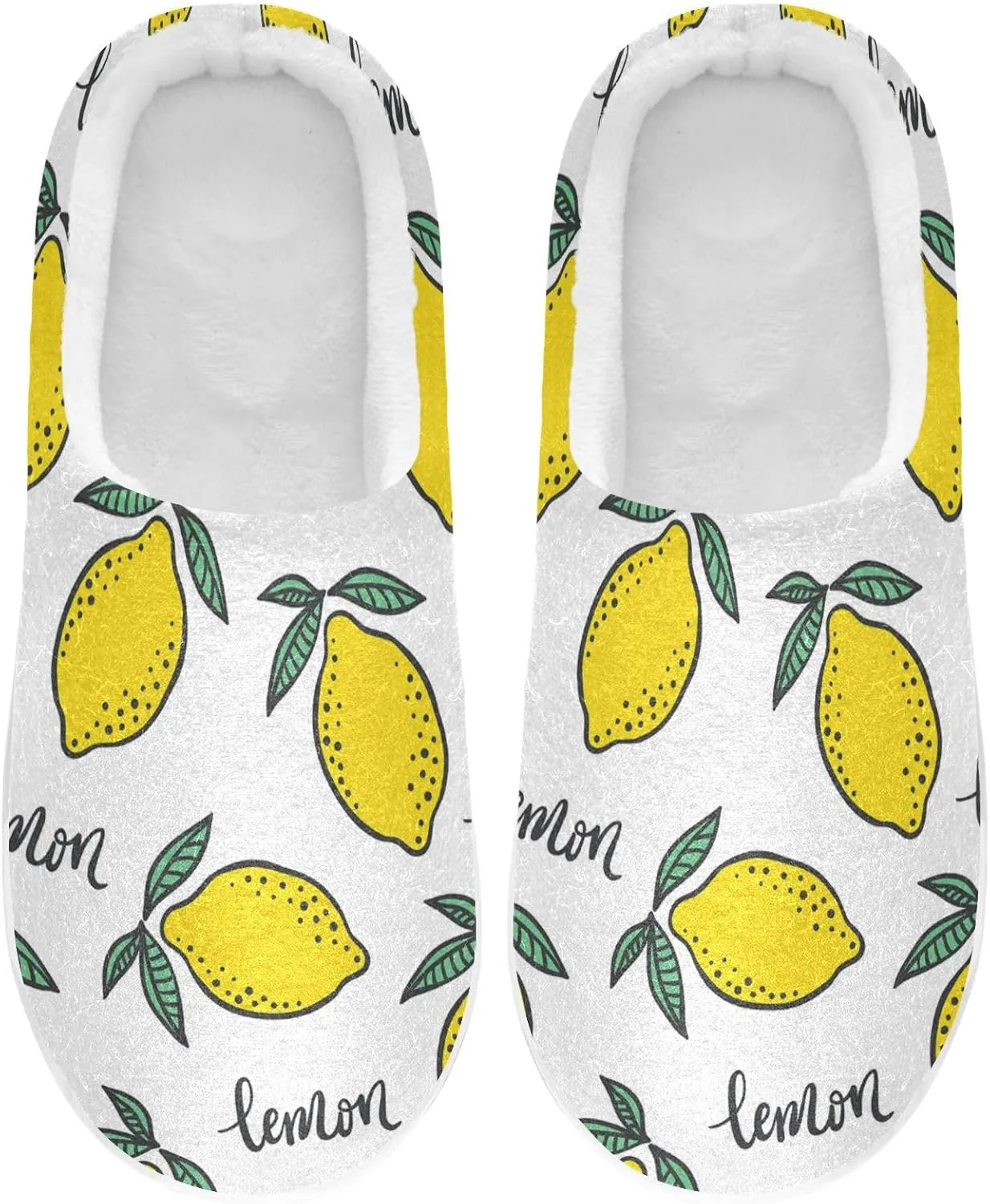Unisex Memory Foam Slippers Non-Skid Slip-on Soft Warm Sole Fleece Shoes 6-17