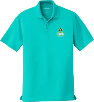 University of North Carolina at Wilmington Men's Short Sleeve Performance Polo with The UNCW Seahawks Logo