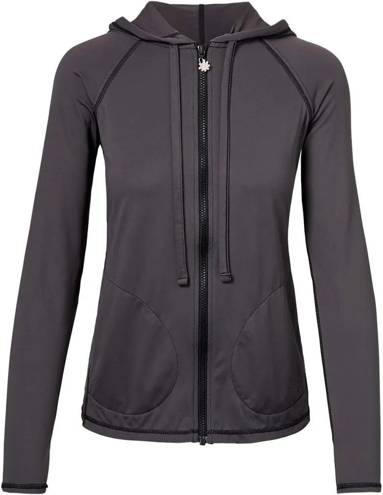 UV SKINZ Womens Hooded Water Jacket-